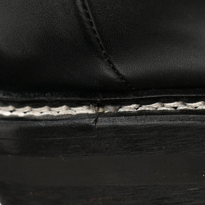 Louis Vuitton Calfskin Monogram Beaubourg Ankle Boots 38 Black 11 of 13