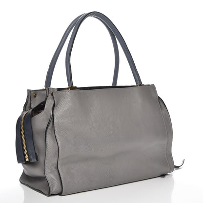 Chloe Smooth Calfskin Dree Shoulder Bag Dark Cashmere Grey 3 of 9