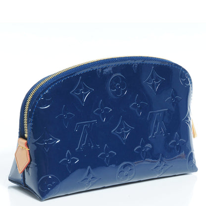 Louis Vuitton Vernis Cosmetic Pouch Grand Blue 3 of 7