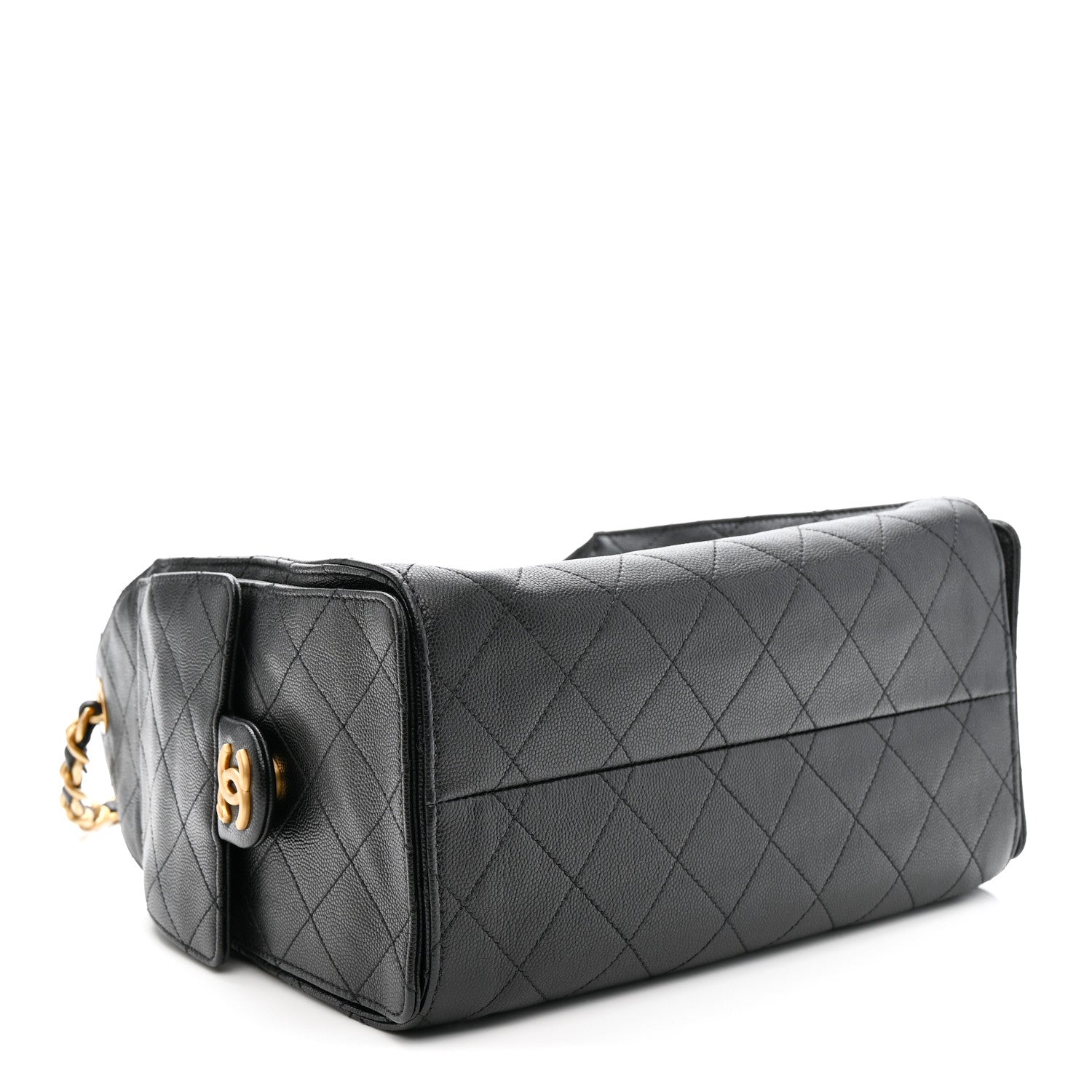 Chanel Caviar Quilted Small Chanel 25 Handbag Black 4 of 11