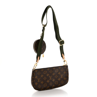 Louis Vuitton Monogram Multi Pochette Accessories Large Pochette Kaki 2 of 8