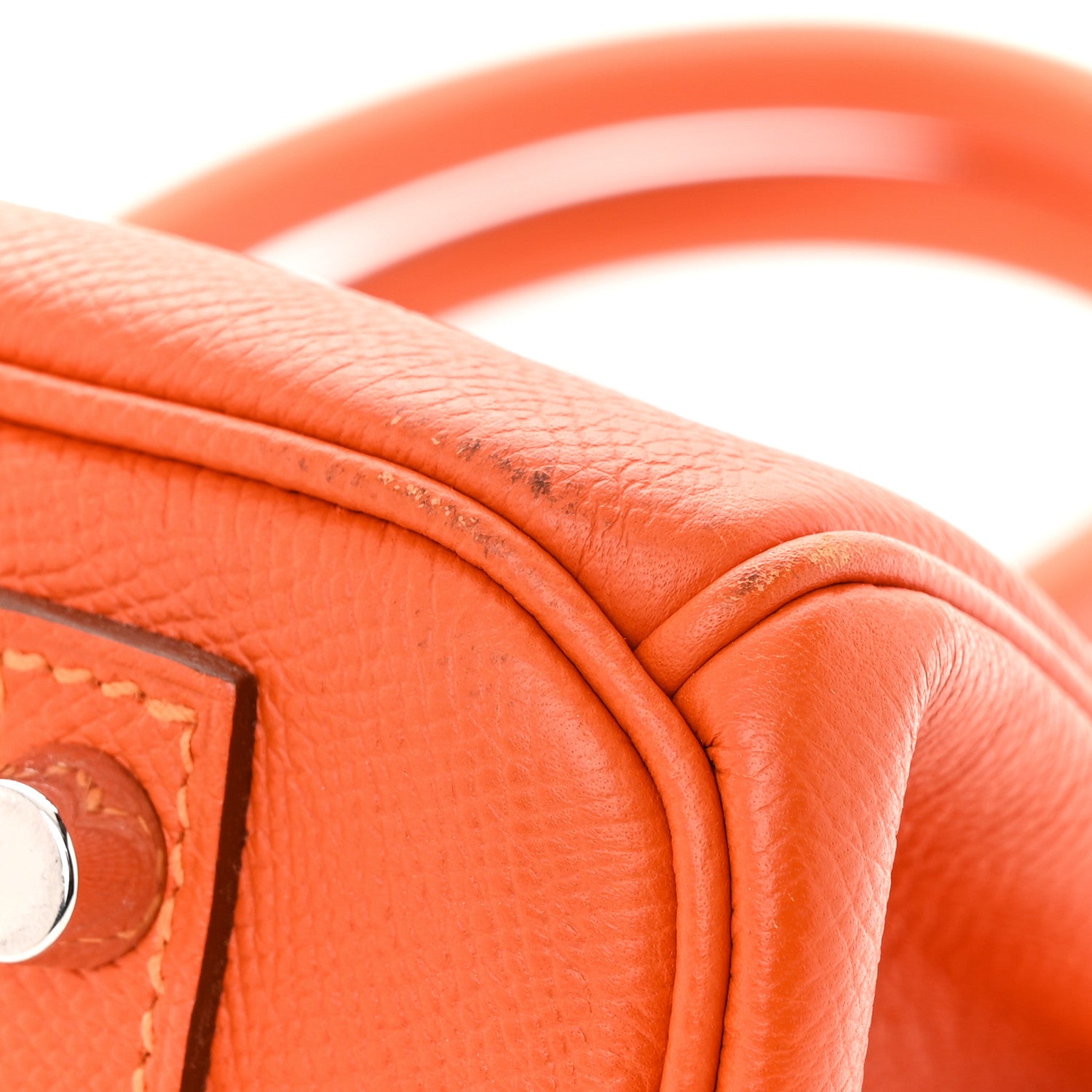 Hermes Epsom Birkin 30 Orange Poppy 11 of 13