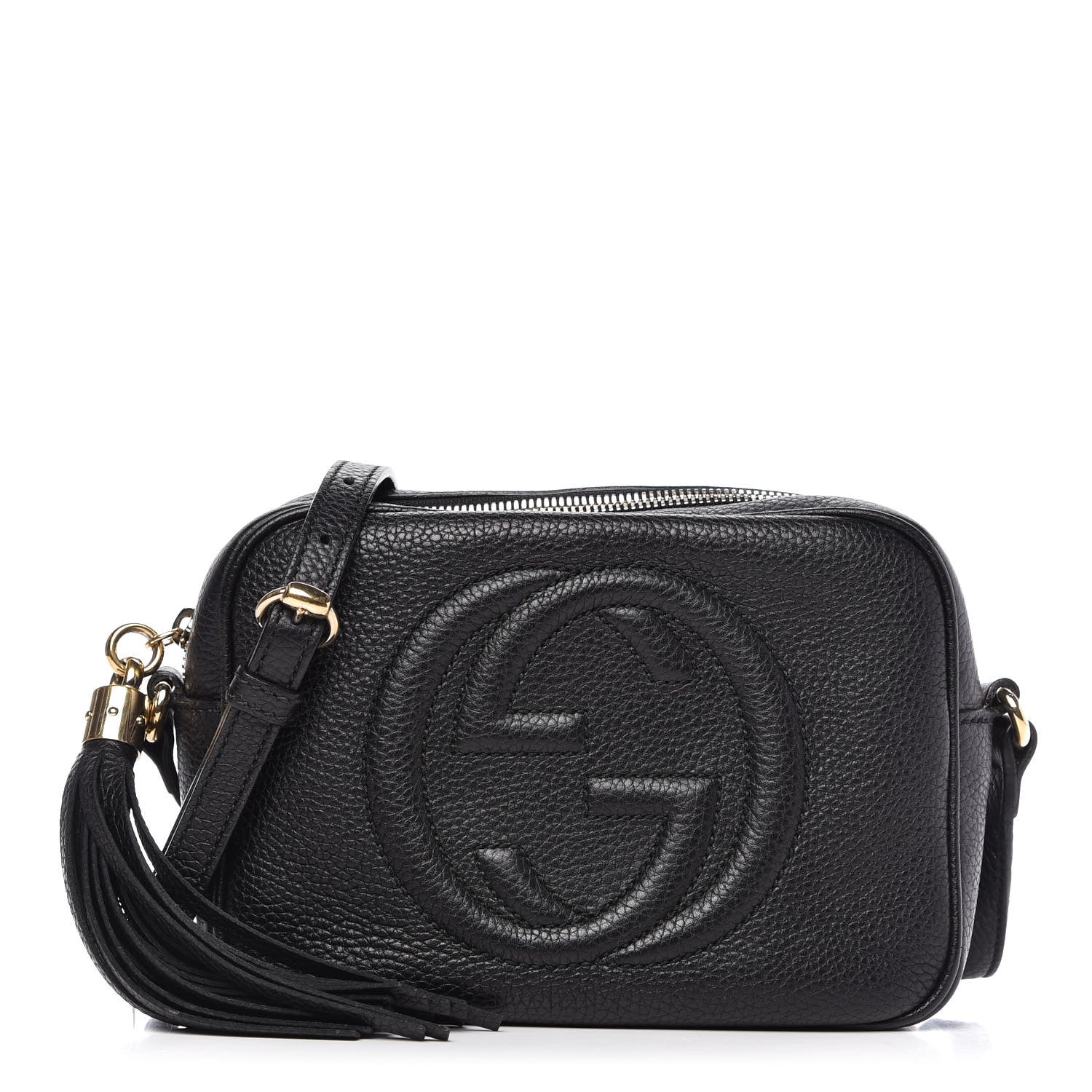 Gucci Pebbled Calfskin Small Soho Disco Bag Black 1 of 9