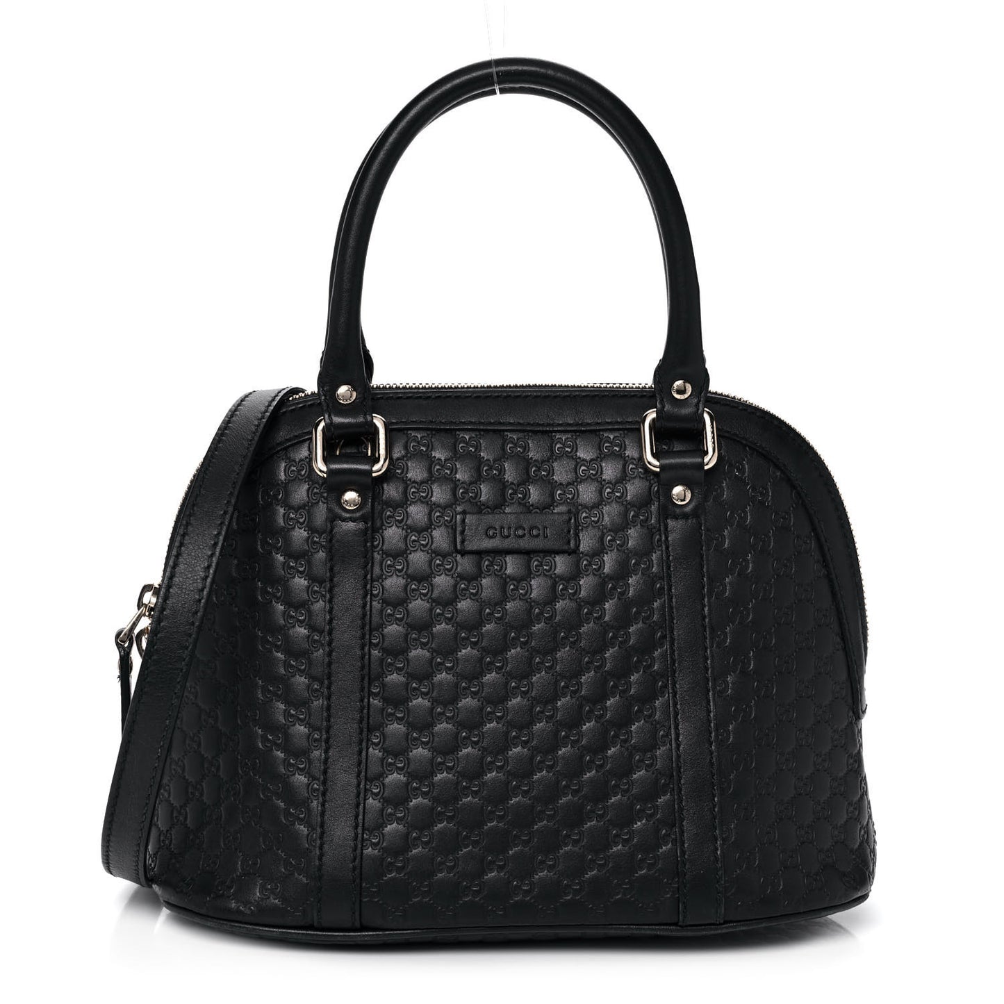 Microguccissima Mini Dome Bag Black