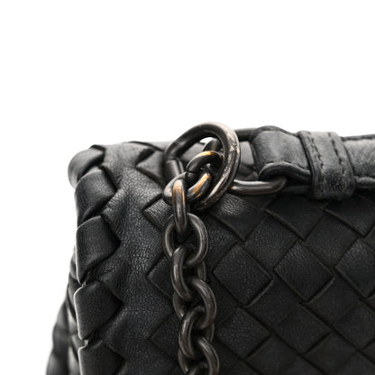 Bottega Veneta Nappa Intrecciato Small Olimpia Bag Black 23 of 24