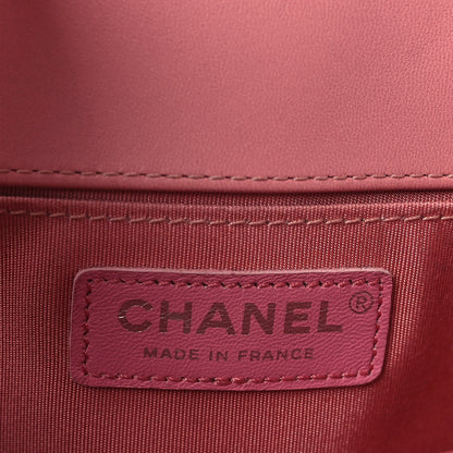 Chanel Lambskin Quilted Medium Boy Flap Light Pink 6 of 11