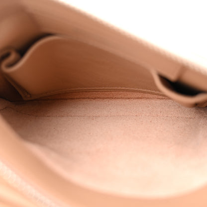 Balenciaga Veau Papier Classic Silver Hardware Triple XS Zip Around Crossbody Rose Des Sables 6 of 14