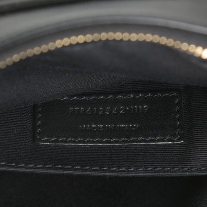 Saint Laurent Calfskin Leopard Print Monogram Lou Camera Bag Black 7 of 10
