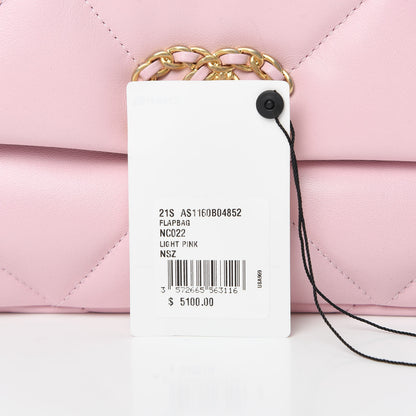 Chanel Lambskin Quilted Medium Chanel 19 Flap Light Pink 11 of 11