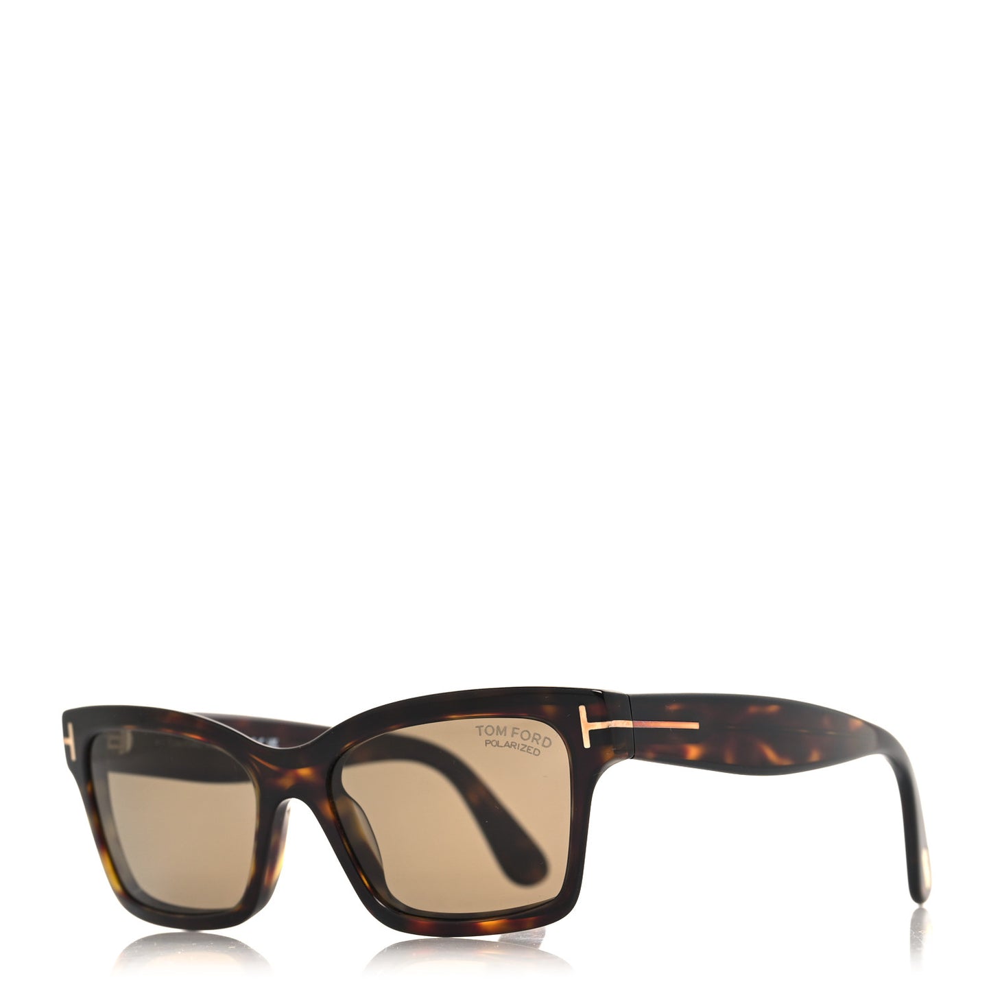 Acetate Polarized Mikel Square Sunglasses TF1085 Tortoise