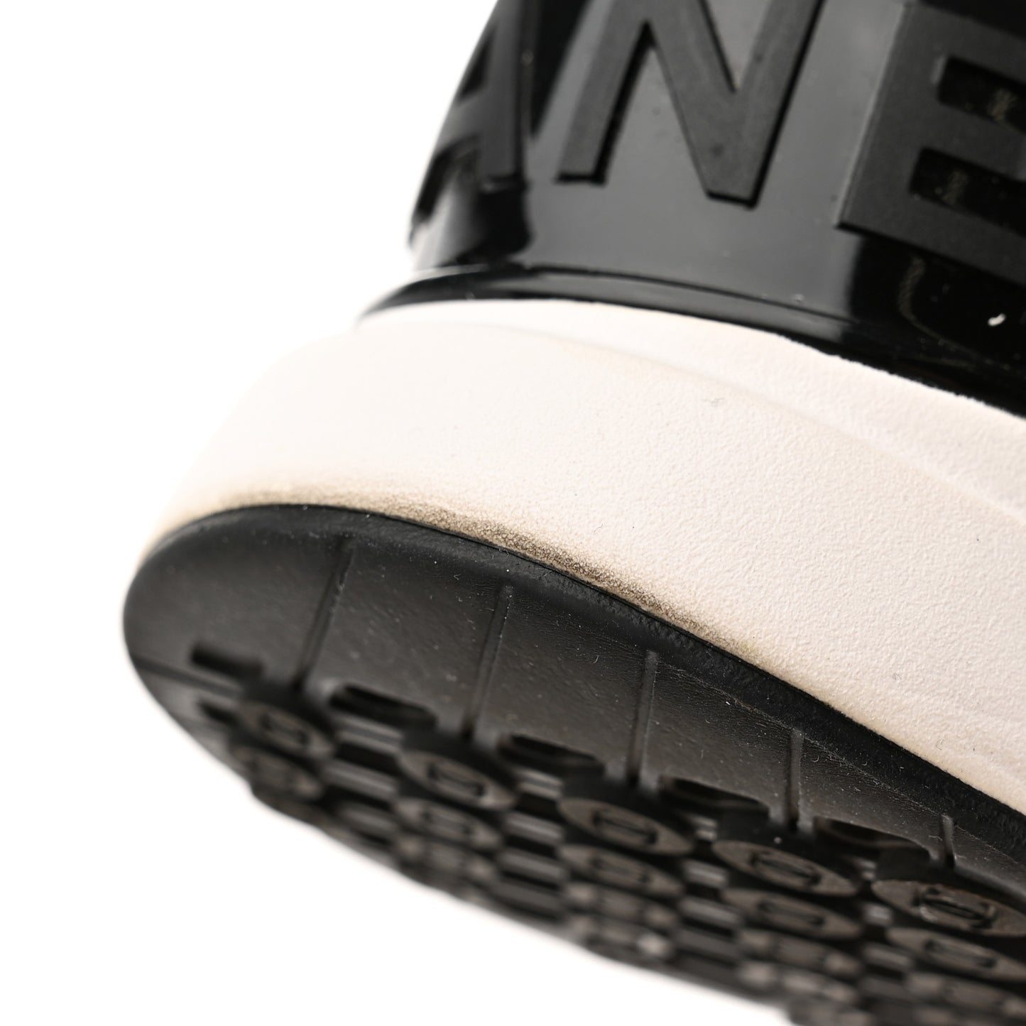 Fabric Logo Sneakers 36 Black
