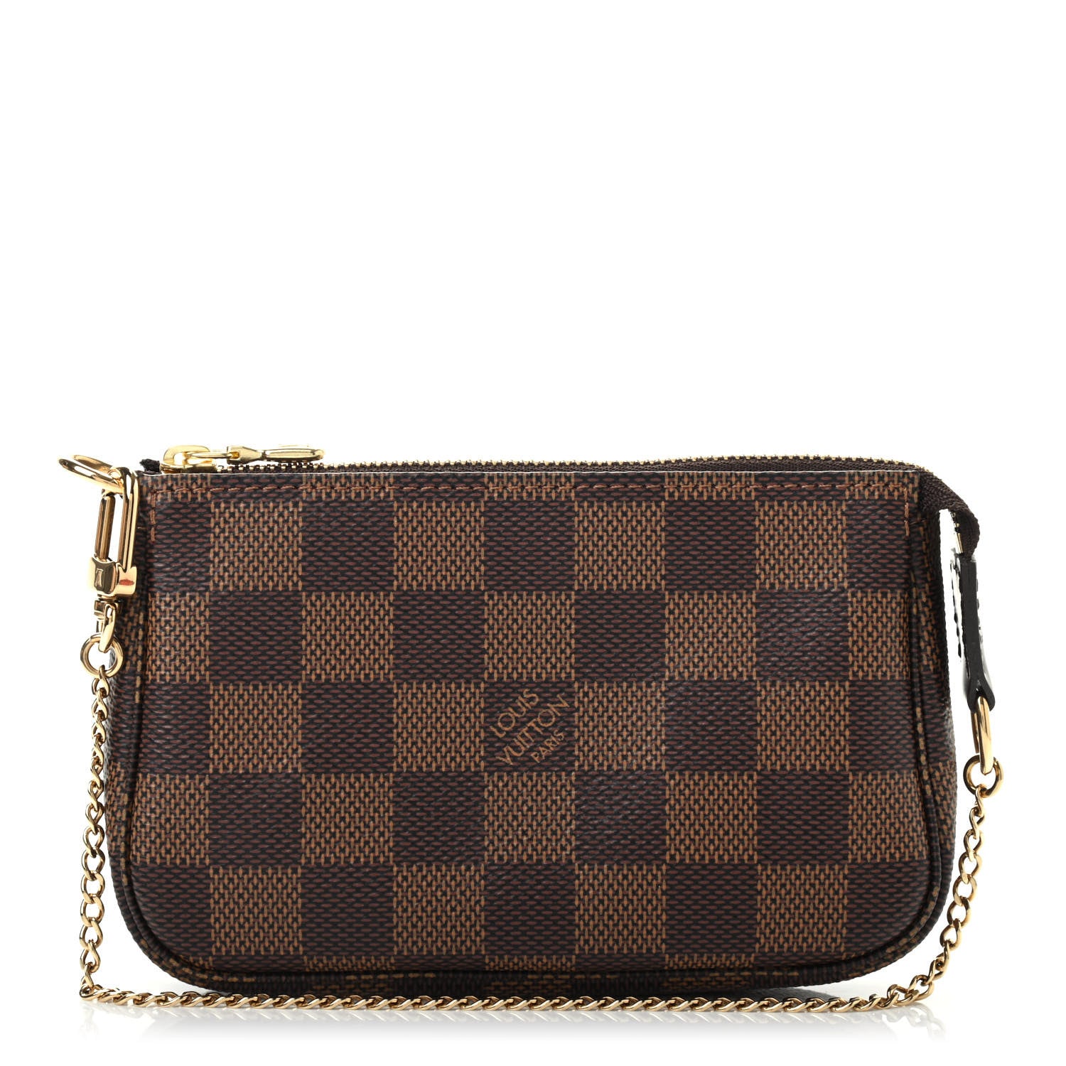 Louis Vuitton Damier Ebene Mini Pochette Accessories 1 of 7