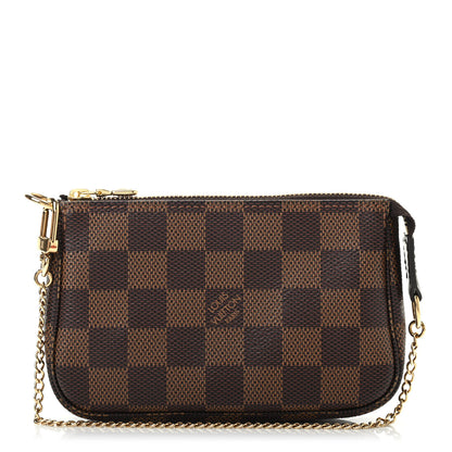Louis Vuitton Damier Ebene Mini Pochette Accessories 1 of 7