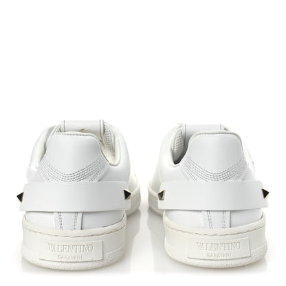 Valentino Garavani Calfskin Womens Backnet Sneakers 39.5 White 6 of 11