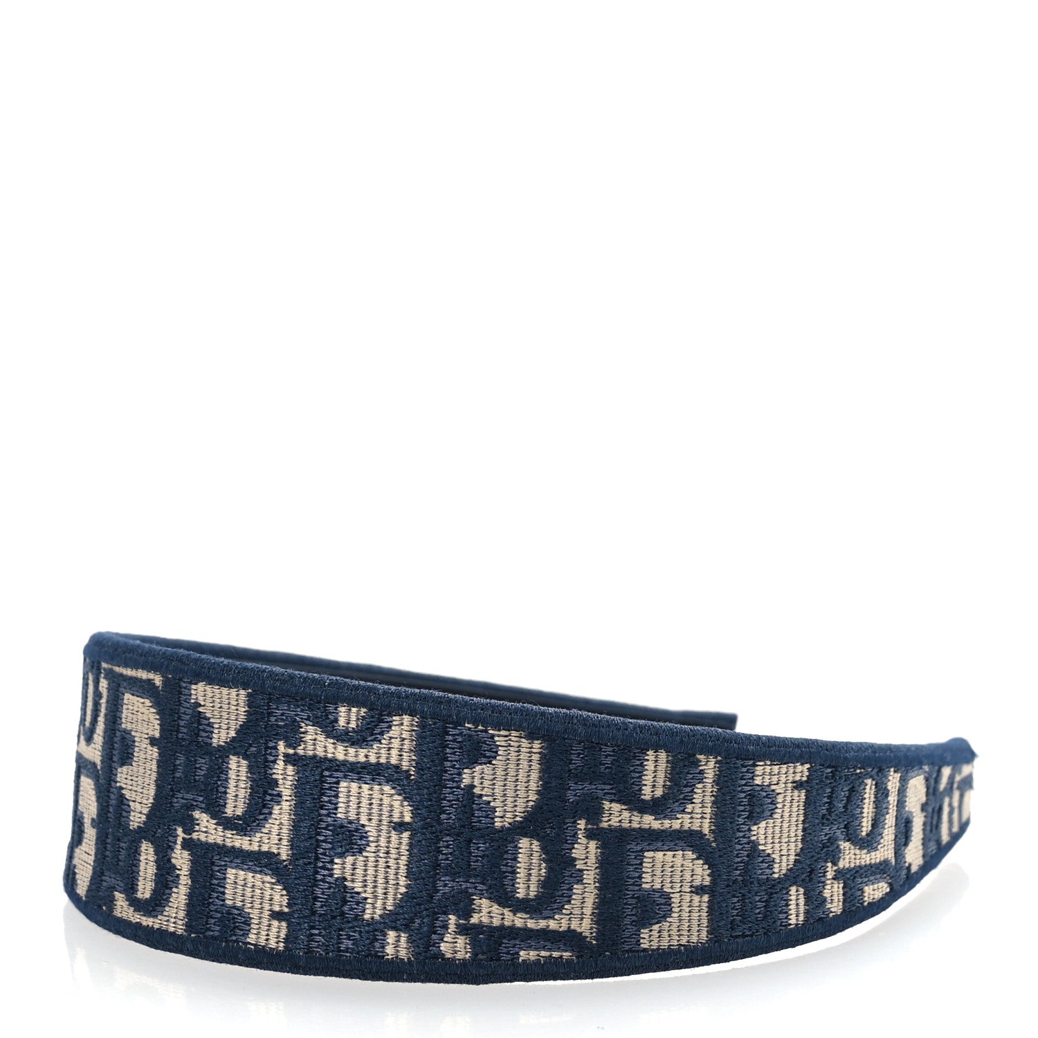 Christian Dior Oblique Headband Blue 1665281 – FASHIONPHILE
