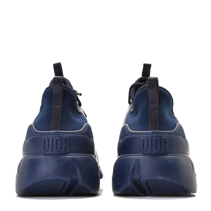 Christian Dior Neoprene Rubber Womens D-Connect Sneakers 41 Indigo Blue 5 of 11