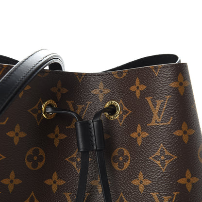 Louis Vuitton Monogram Neonoe MM Black 10 of 10