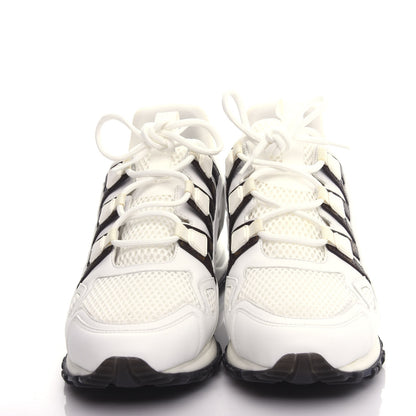 Louis Vuitton Calfskin Monogram Run Away Sneakers 39.5 White 2 of 10
