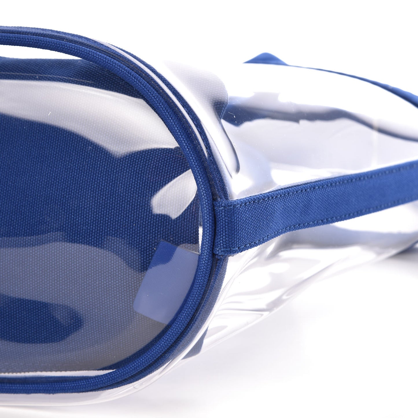 Plexiglass Canapa Small Shopper Tote Cobalto