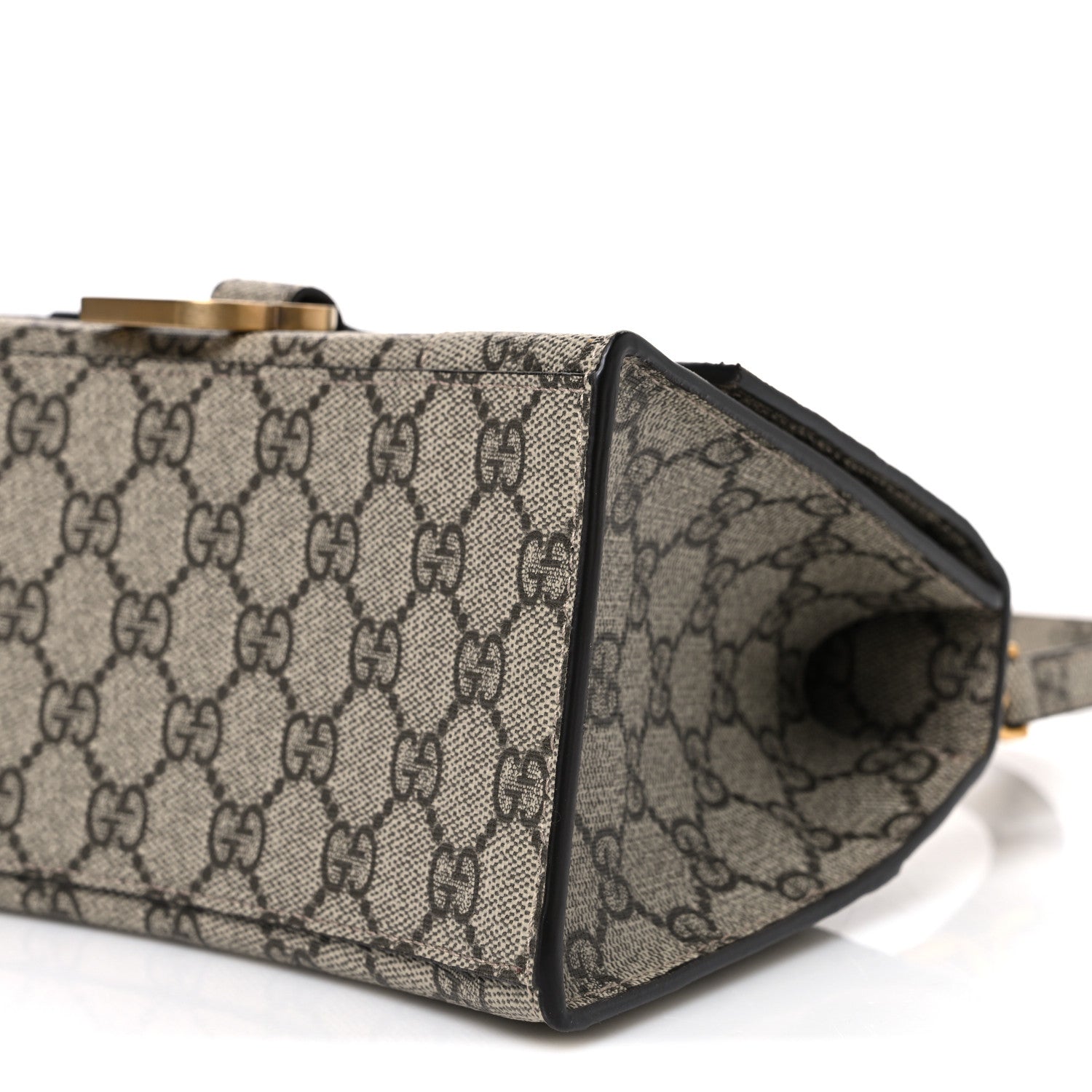Balenciaga X GUCCI GG Supreme Monogram Small Hourglass Top Handle Bag Beige Ebony 10 of 10