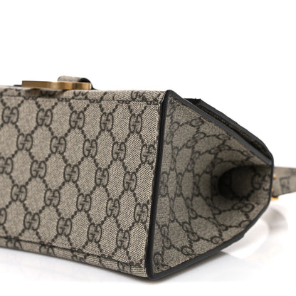 Balenciaga X GUCCI GG Supreme Monogram Small Hourglass Top Handle Bag Beige Ebony 10 of 10