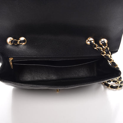 Chanel Caviar Quilted Jumbo Single Flap Black 5 of 7