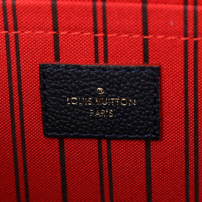 Louis Vuitton Empreinte Montaigne GM Marine Rouge 6 of 12