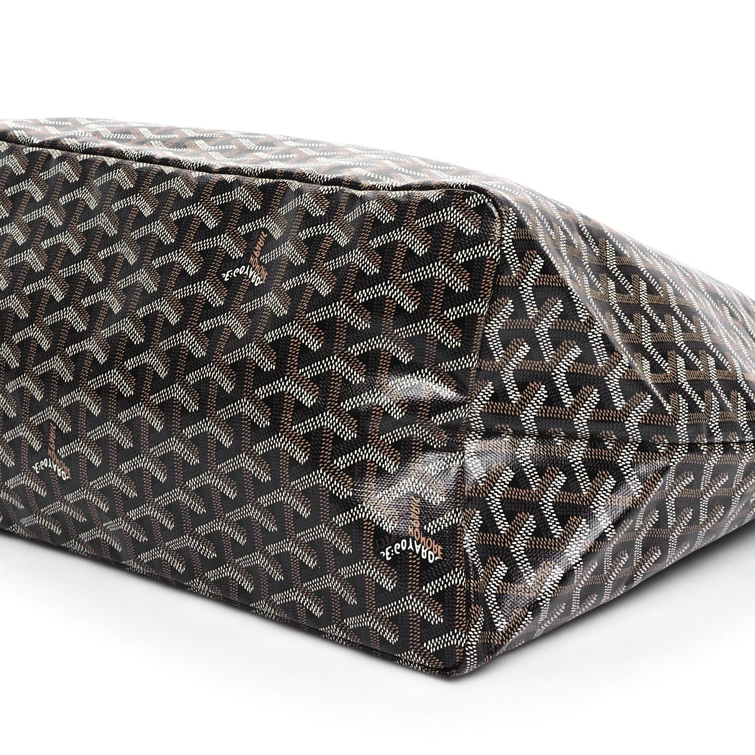 Goyard Goyardine Saint Louis GM Black Gold 11 of 12