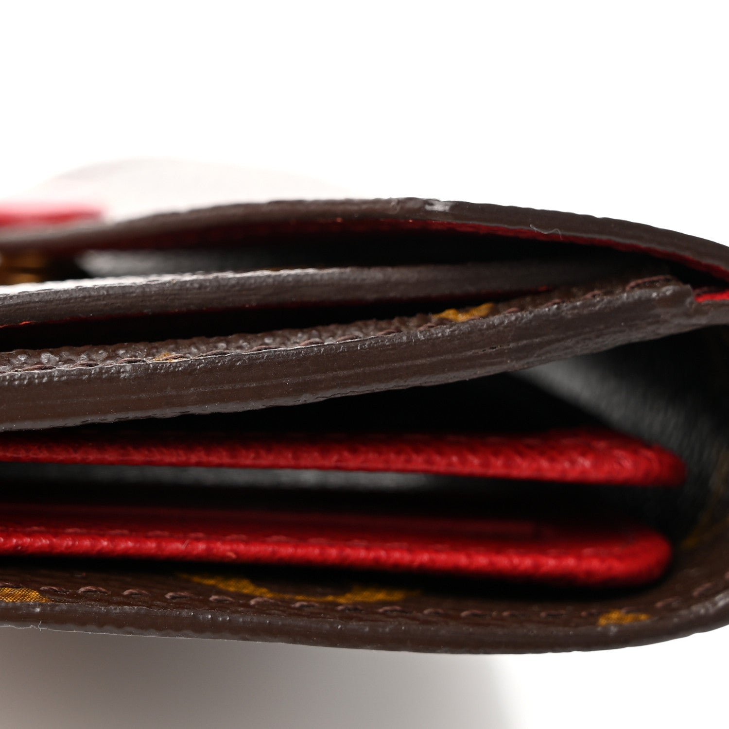 Louis Vuitton Monogram Compact Marie Wallet Rouge 9 of 9