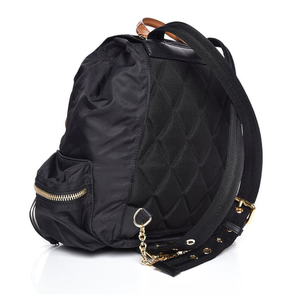 Burberry Nylon Large Rucksack Backpack Black 3 of 8