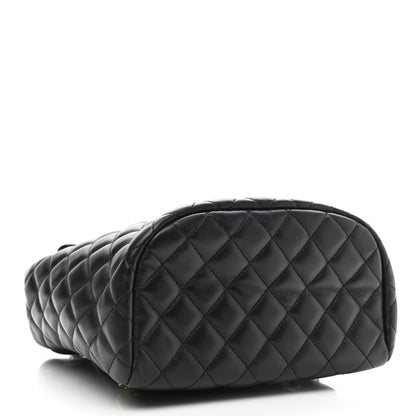 Chanel Lambskin Quilted Small Urban Spirit Backpack Black 4 of 10