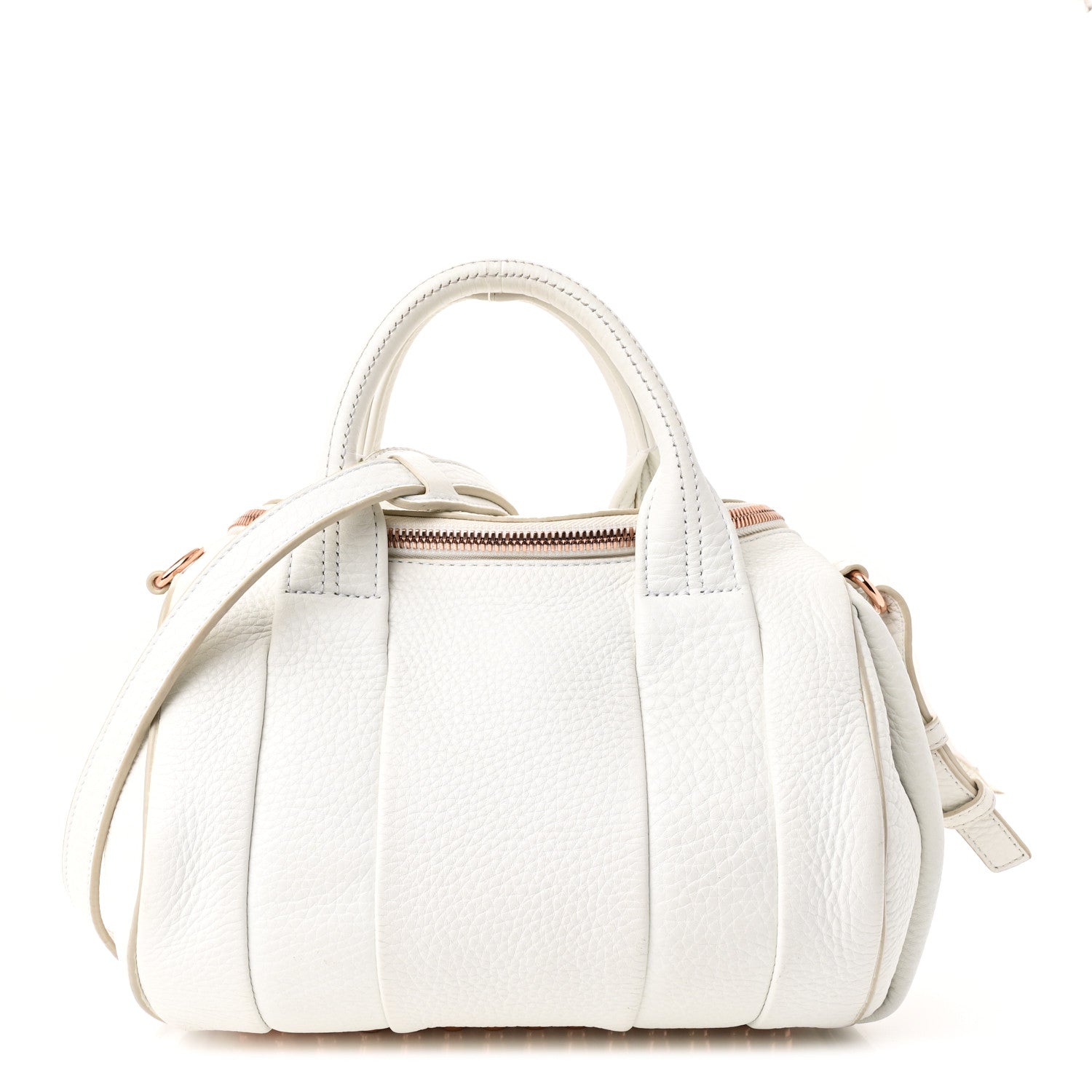 Alexander Wang Pebbled Lambskin Rockie Peroxide 1 of 11