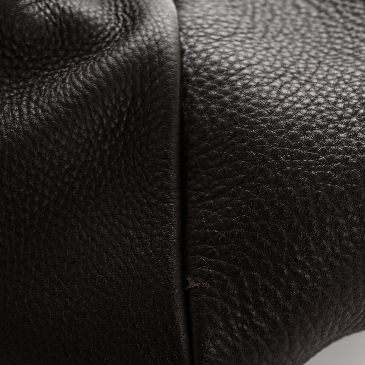 Grained Deerskin Bea Tote Musk