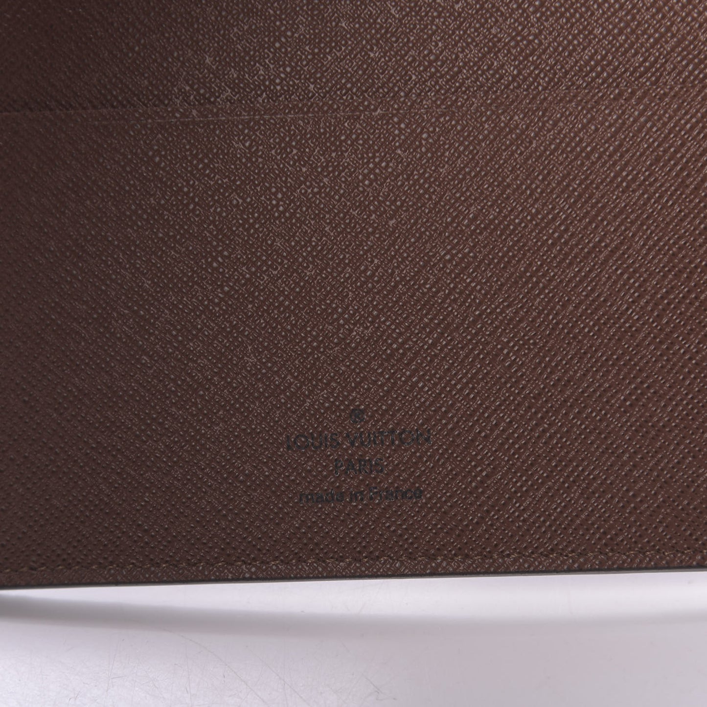 Monogram Desk Agenda Cover