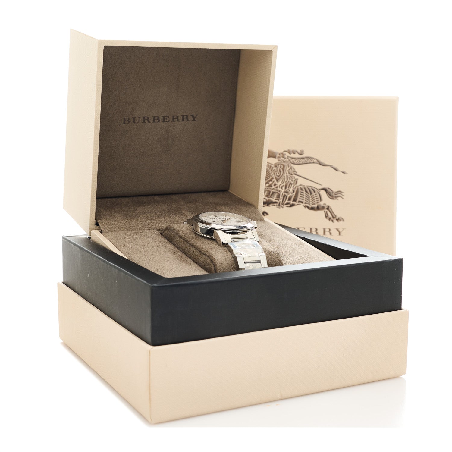 Burberry Stainless Steel 34mm The City Quartz Watch BU9144 5 of 5
