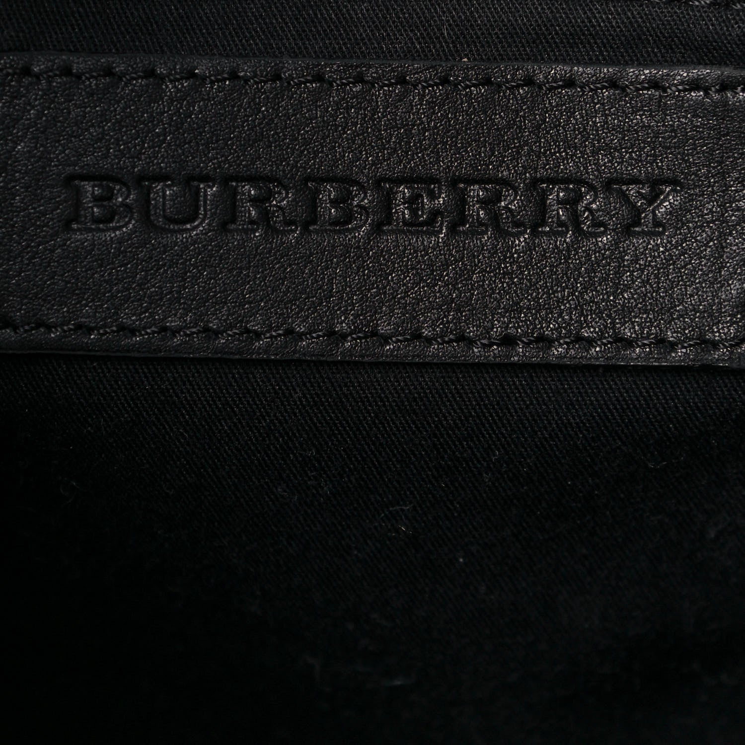 Burberry Calfskin Small Canterbury Tote Black 6 of 13