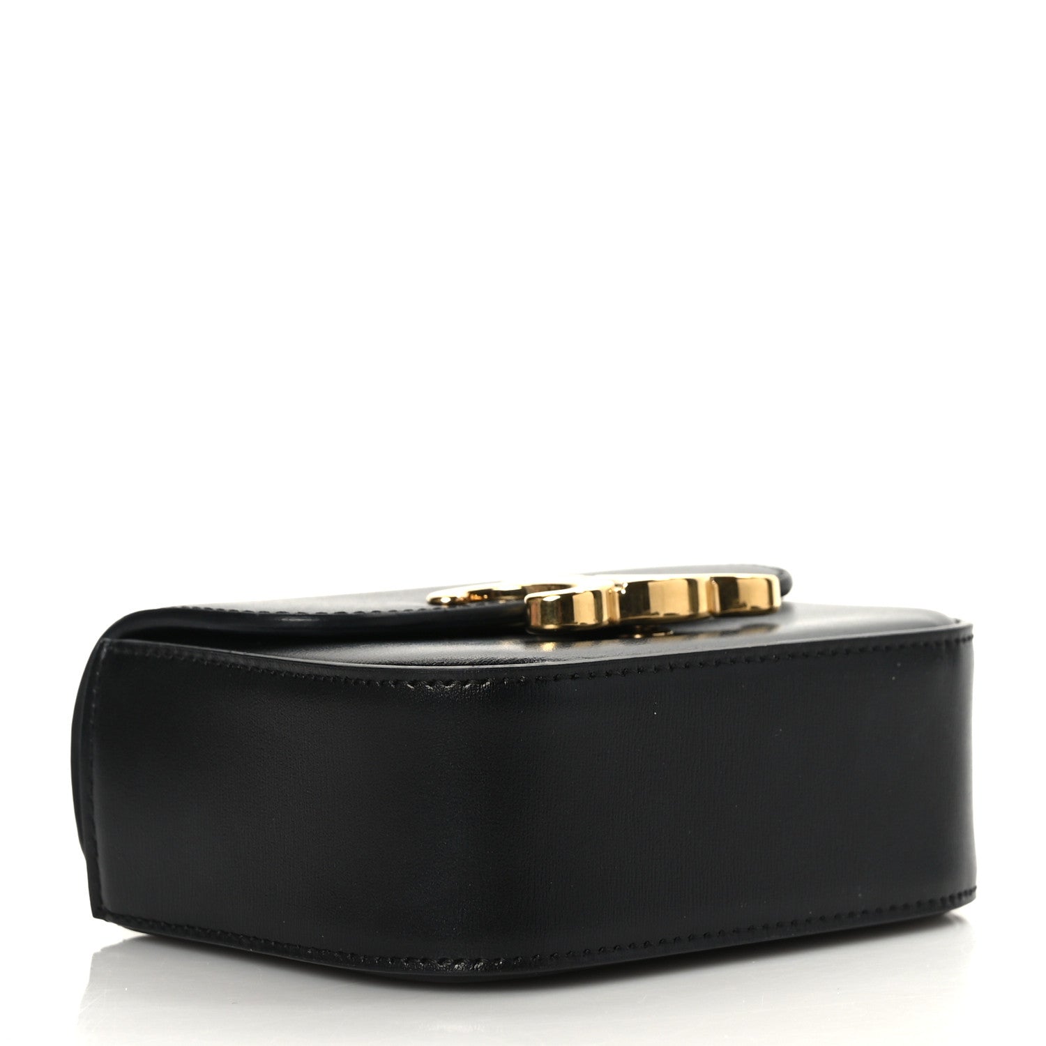 Celine Shiny Calfskin Mini Triomphe Black 4 of 8
