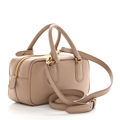 Miu Miu Calfskin Regular Arcadie Top Handle Bag Cameo 3 of 10