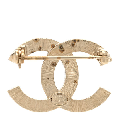 Chanel Bead CC Brooch Black Gold 3 of 5