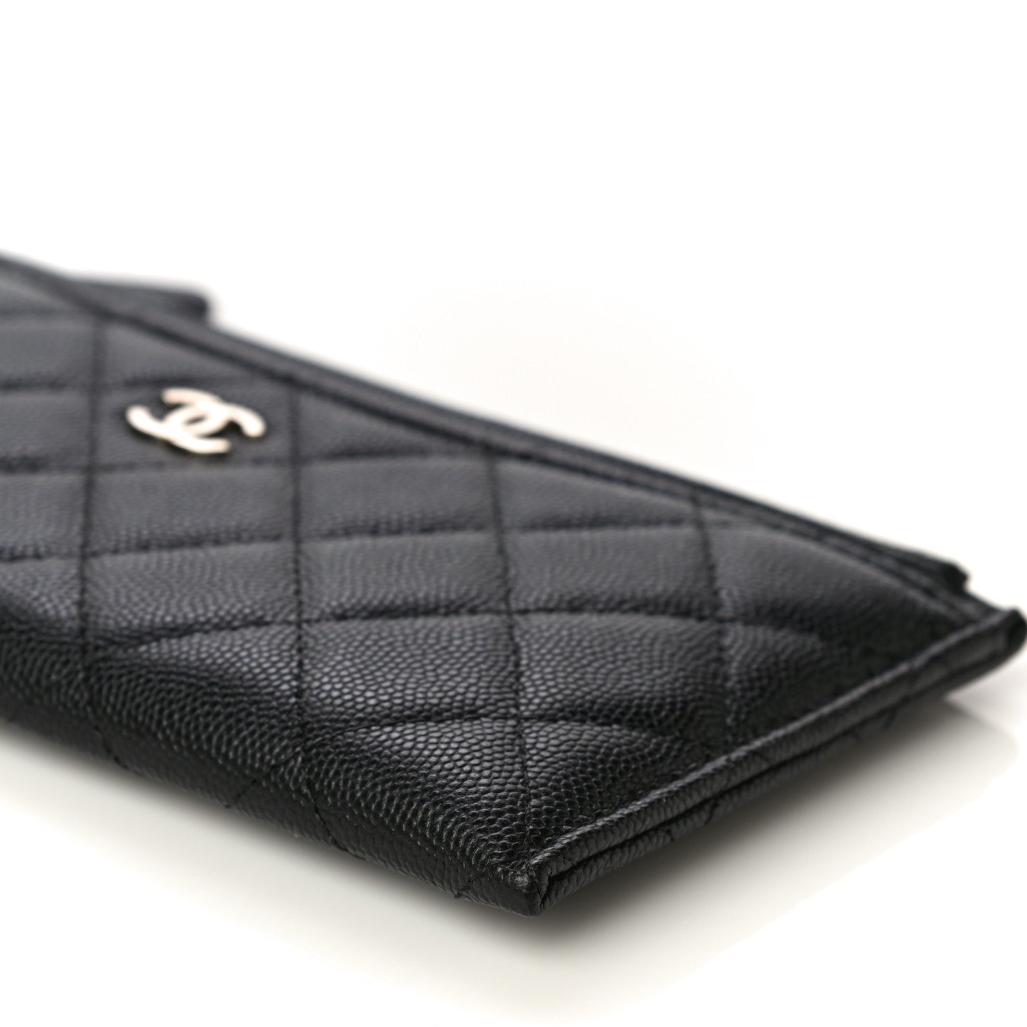 Chanel Caviar Quilted Classic Zip Pouch Black 9 of 9