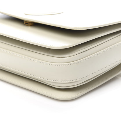 Saint Laurent Calfskin Le 61 Shoulder Bag White 8 of 9