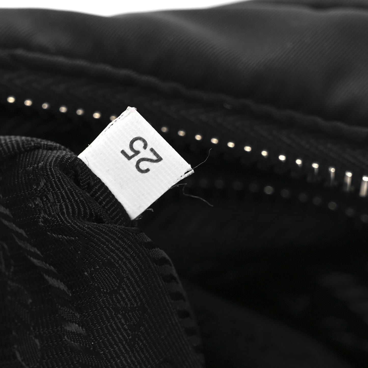 Re-Nylon Triangle Padded Patchwork Shoulder Bag Black