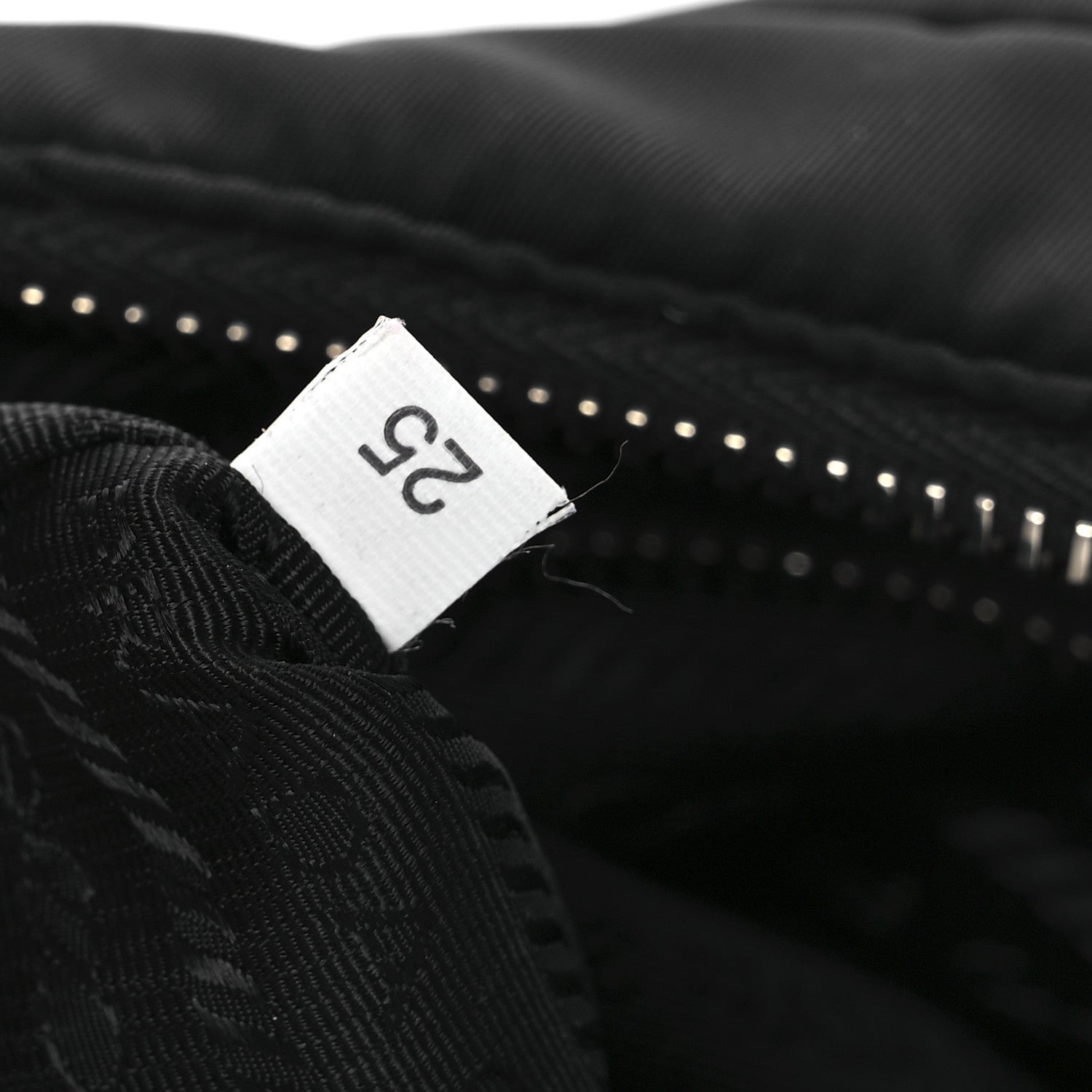 Prada Re-Nylon Triangle Padded Patchwork Shoulder Bag Black 8 of 17