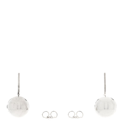 Tiffany Sterling Silver 10mm HardWear Ball Earrings 3 of 5