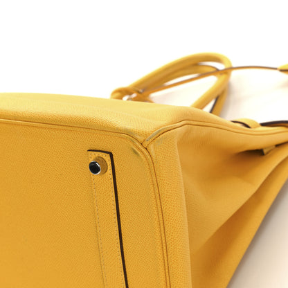 Hermes Epsom Birkin 35 Jaune 10 of 17