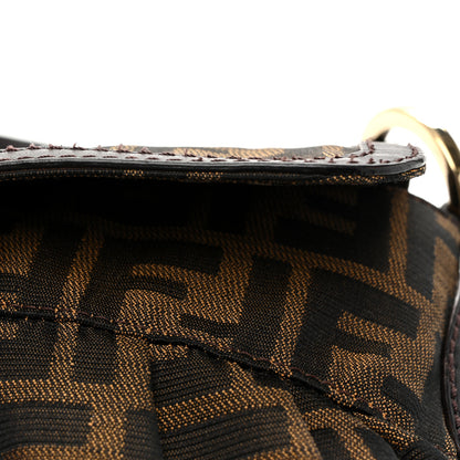 Fendi Zucca Small Chef Shoulder Bag Tobacco 10 of 11