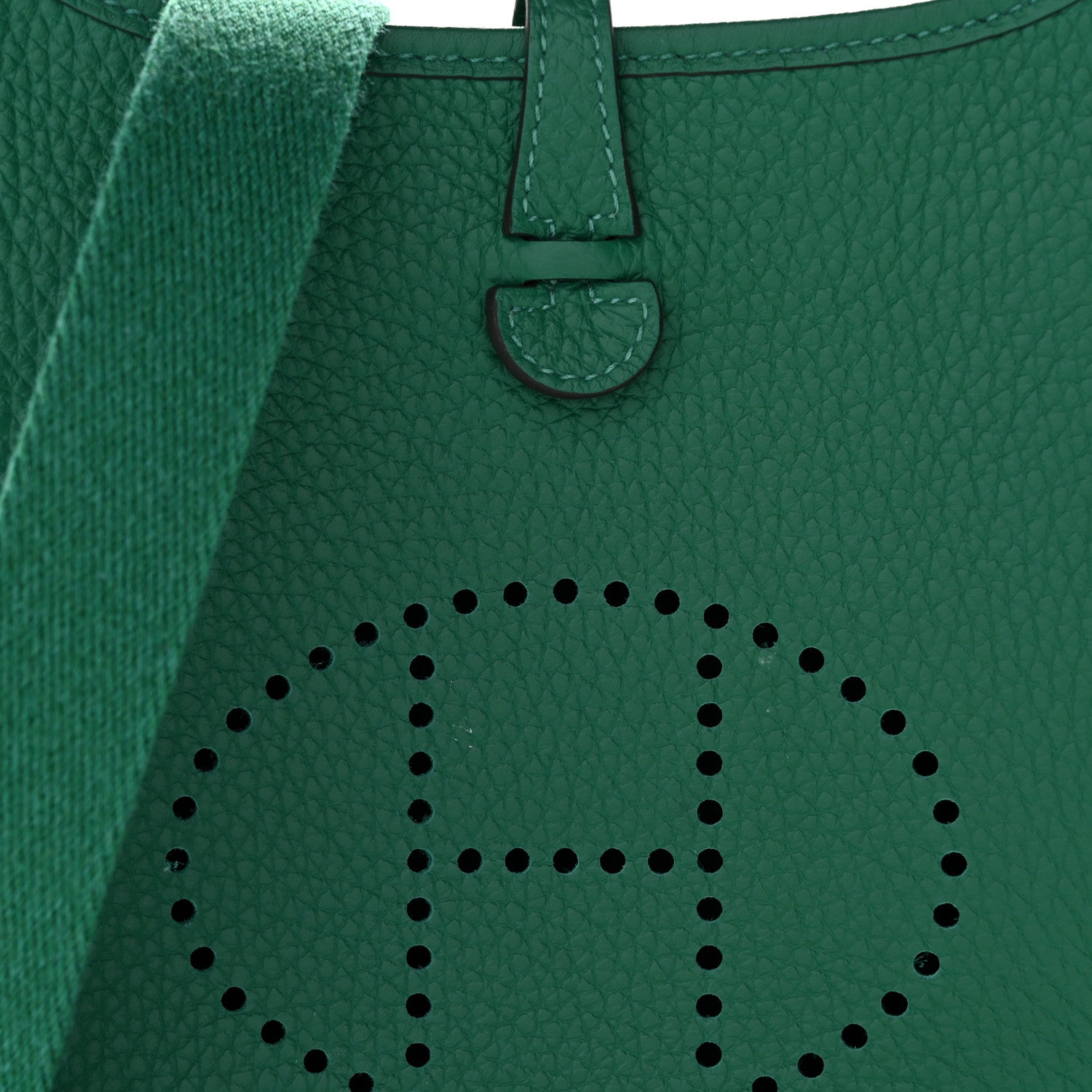 Hermes Taurillon Clemence Evelyne TPM Vert Vertigo 8 of 11