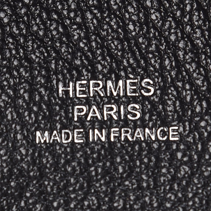 Hermes Chevre Mysore Bastia Coin Purse Black 6 of 8