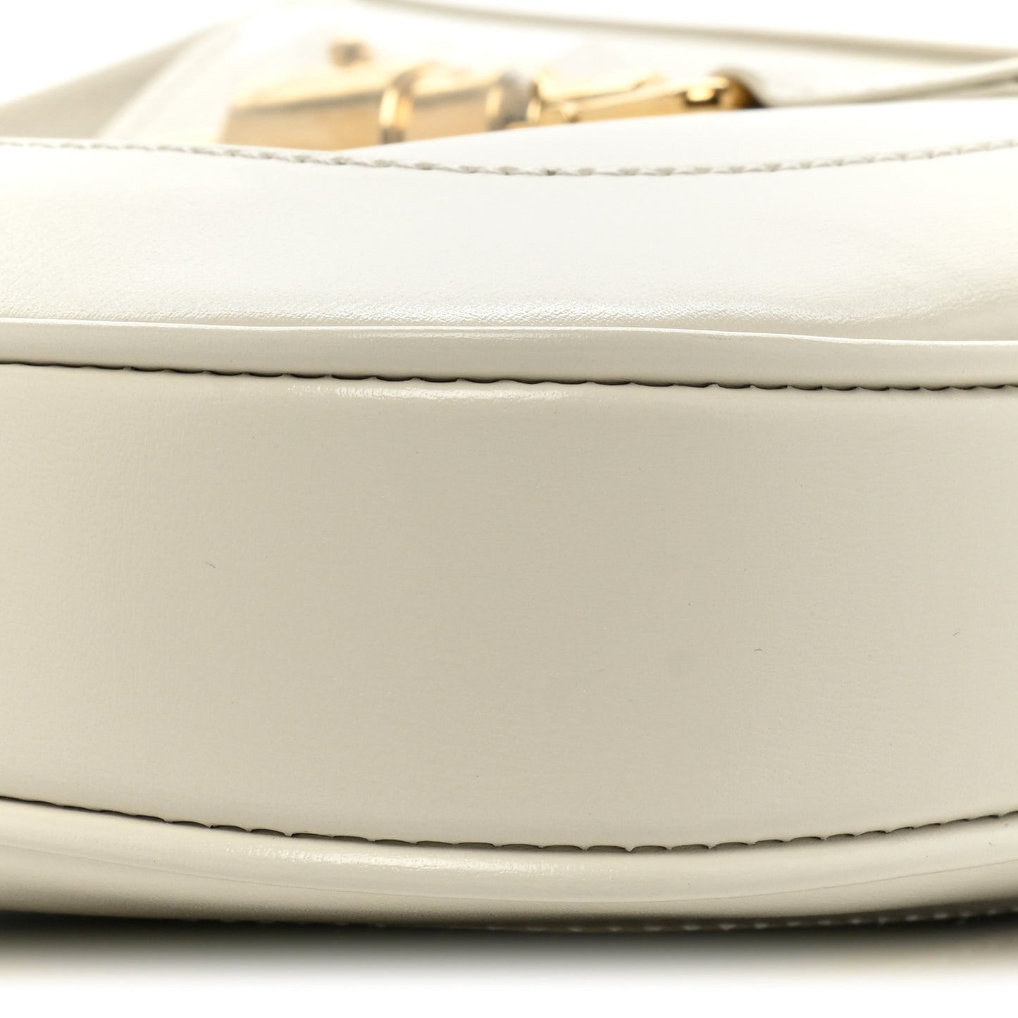 Boarded Dyana Lux Calfskin Small Jackie 1961 Hobo Mystic White