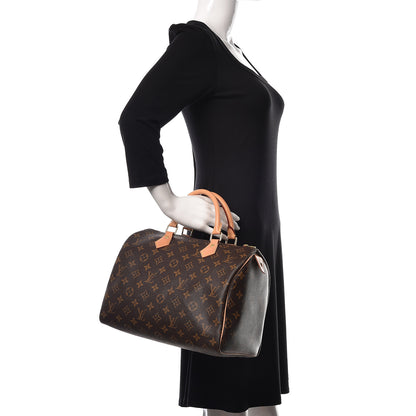 Louis Vuitton Monogram Speedy 30 2 of 11